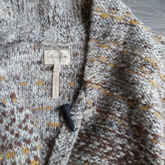 *sold* ARITZIA WILFRED FREE Italian Wool cardigan - Picture 4 of 8